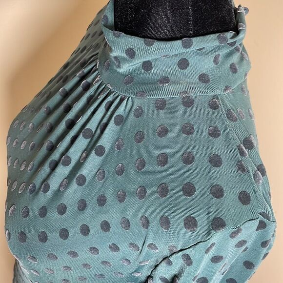 Honey Pot Polka Dot Blouse, Size M - Picture 10 of 12